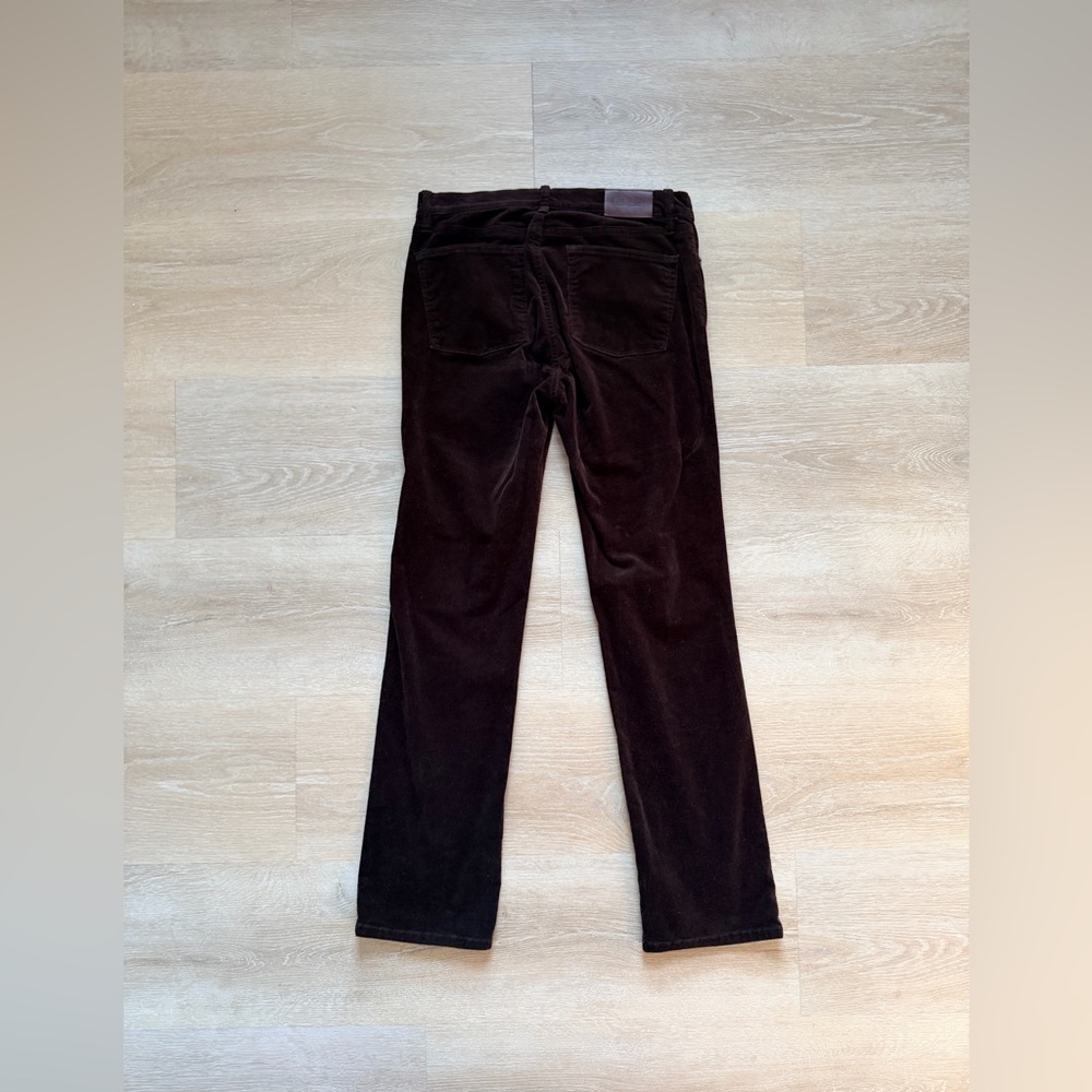LAUREN Ralph Lauren Corduroy Straight-Leg Pants Women’s Size 6 Brown Classic LRL - Picture 2 of 8